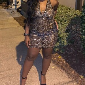 Sexy see through backless dress ❤️